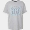 Mennace UNISEX - T-Shirt Print - Grey