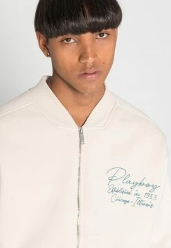 Mennace PLAYBOY SIGNATURE BUNNY UNISEX - Bomberjacke - White -Mennace Speichern 9c759566b16f47c28ab48357ce62a07e