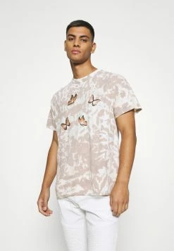 Mennace TIE DYE ROSEBOWL REALITY REGULAR - T-Shirt Print - Tan, Herren