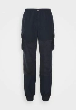 Mennace CONTRAST TROUSER - Cargohose - Navy, Herren