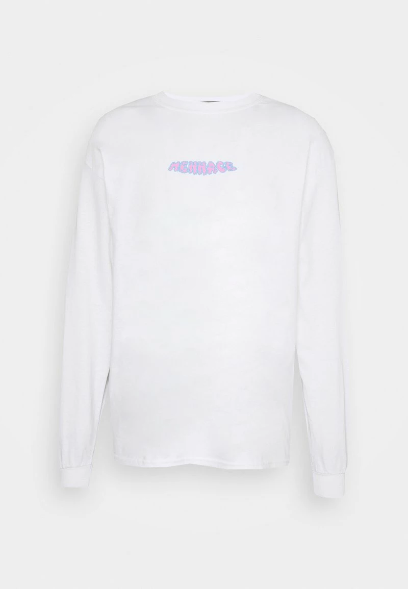 MENNACE WORLDWIDE - Langarmshirt - White, Herren 5 MENNACE WORLDWIDE - Langarmshirt - White, Herren – Bild 5