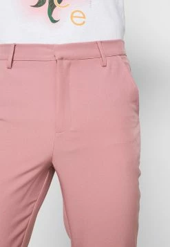 Mennace ON THE RUN STRAIGHT LEG TAILORED TROUSER - Stoffhose - Pink, Herren -Mennace Speichern a48b0c64757a4088a3f3672c5ae1eda6