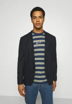 Mennace CLASSIC HORIZONTAL STRIPE UNISEX - Langarmshirt - Navy -Mennace Speichern a4c77e7d4d674eb8a63f0e05942073cf