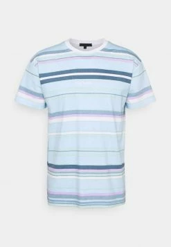 Mennace UNISEX SUNDAZE STRIPED REGULAR - T-Shirt Print - Light Blue -Mennace Speichern a590f19f557649daac858d5162d473c0