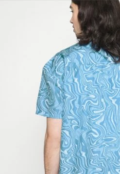 Mennace SWIRL REVERE SHIRT - Hemd - Blue, Herren -Mennace Speichern a5e1f8186f2f470ea072bf2e3964983b