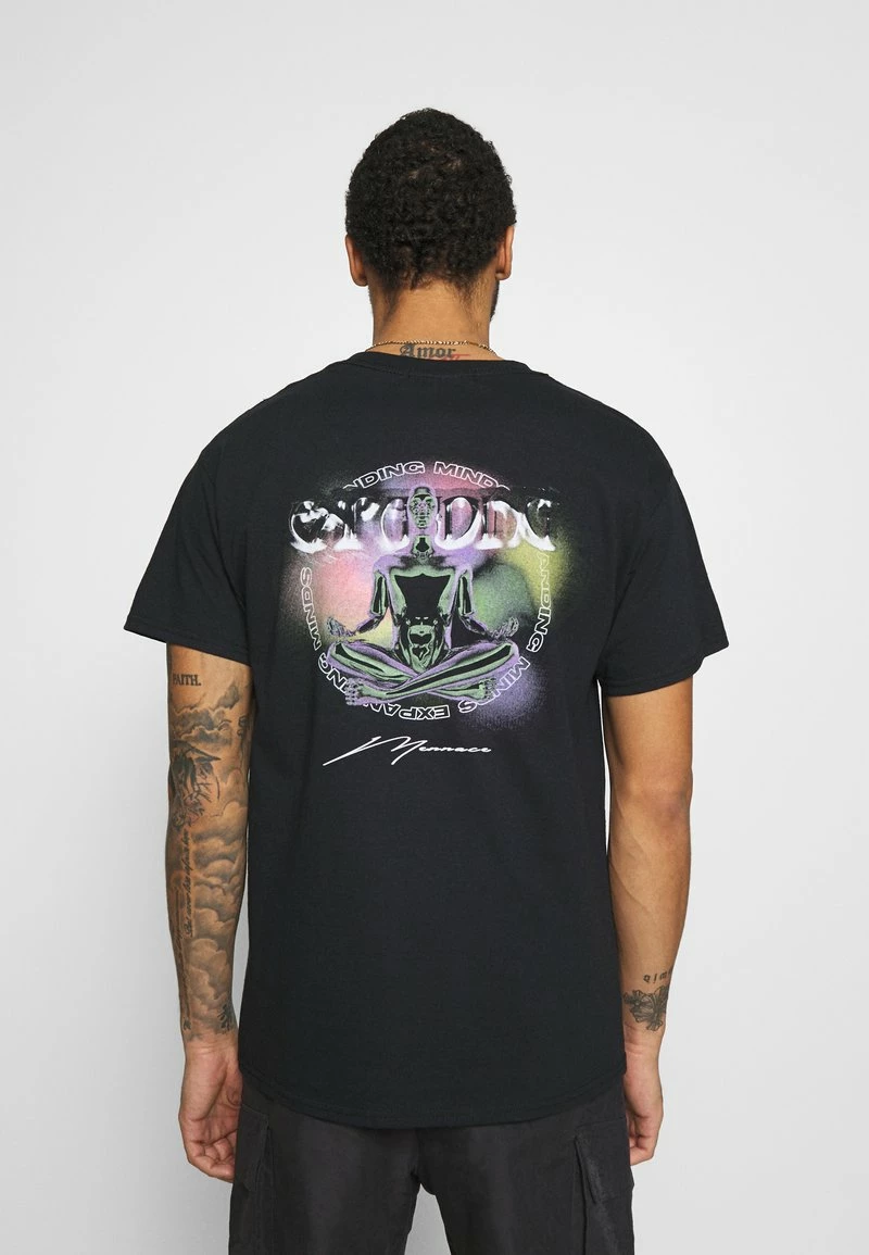 Mennace EXPANDING - T-Shirt Print - Black, Herren 3 Mennace EXPANDING - T-Shirt Print - Black, Herren – Bild 3