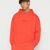 MENNACE ESSENTIAL RELAXED HOODIE UNISEX - Sweatshirt - Red