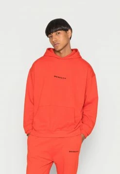 MENNACE ESSENTIAL RELAXED HOODIE UNISEX - Sweatshirt - Red