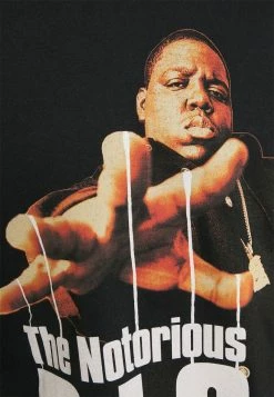 Mennace BIGGIE PUPPETEER - T-Shirt Print - Black, Herren -Mennace Speichern aa3d771297254485818ceb3877032f2d