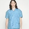 Mennace SWIRL REVERE SHIRT - Hemd - Blue, Herren