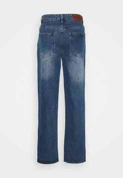 Mennace RIPPED LOOSE FIT POPPER - Jeans Relaxed Fit - Blue, Herren -Mennace Speichern aaf978c512e54196913a2925cad388aa