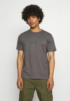 Mennace ESSENTIAL REGULAR UNISEX - T-Shirt Basic - Charcoal