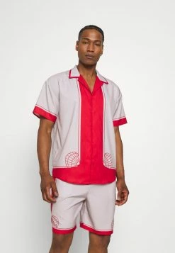 Mennace Hemd - Red, Herren