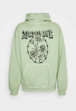 Mennace TATTOO HOODIE - Sweatshirt - Light Green, Herren -Mennace Speichern addbe0e22ddc4ecc941f728d0ff676bb