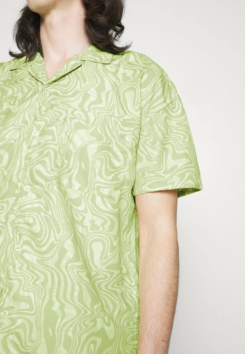 Mennace SWIRL REVERE - Hemd - Yellow, Herren 6 Mennace SWIRL REVERE - Hemd - Yellow, Herren – Bild 6