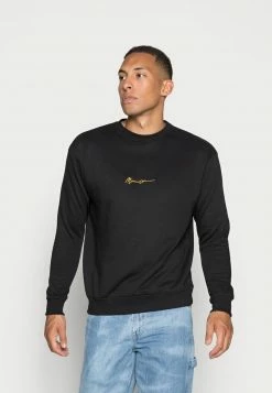 Mennace ESSENTIAL REGULAR SIGNATURE - Sweatshirt - Black, Unisex
