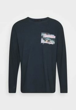 Mennace TAIL LIGHT - Langarmshirt - Washed Black, Herren -Mennace Speichern b1f8180b2fc641e1a1e8b7c190fe647e