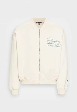 Mennace PLAYBOY SIGNATURE BUNNY UNISEX - Bomberjacke - White -Mennace Speichern b3be3326174c47d8a47ea140b51f07ae