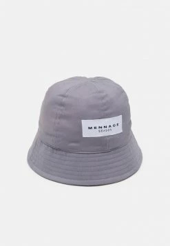 Mennace SUNDAZE SLOPED BUCKET HAT - Hut - Grey, Unisex