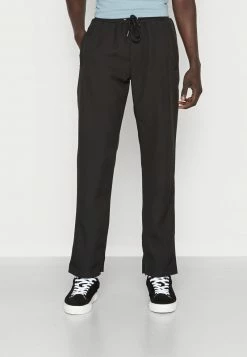 MENNACE ZIP HEM TAILORED - Stoffhose - Black, Herren