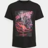 Mennace PETROL DREAM CAR UNISEX - T-Shirt Print - Black