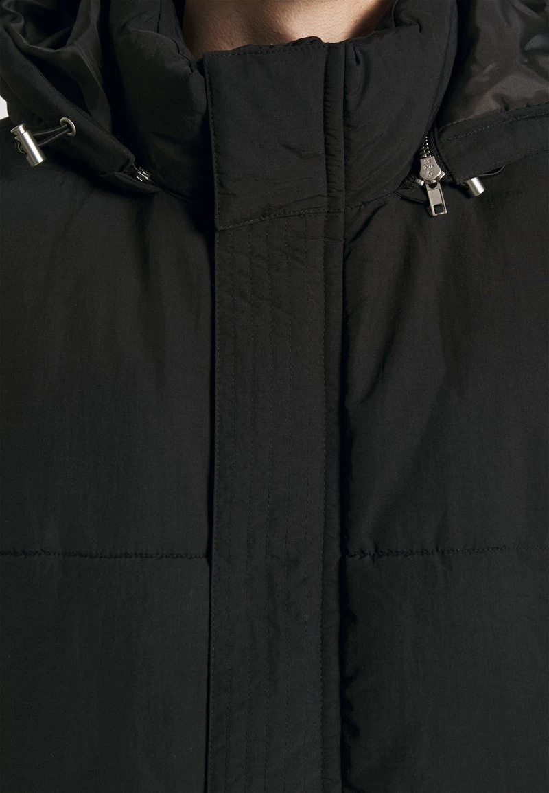 Mennace HENNESSEY OVERSIZED HOODED PUFFER JACKET - Winterjacke - Black, Herren 7 Mennace HENNESSEY OVERSIZED HOODED PUFFER JACKET - Winterjacke - Black, Herren – Bild 7