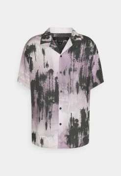Mennace TIE DYE BOWLING UNISEX - Hemd - Purple