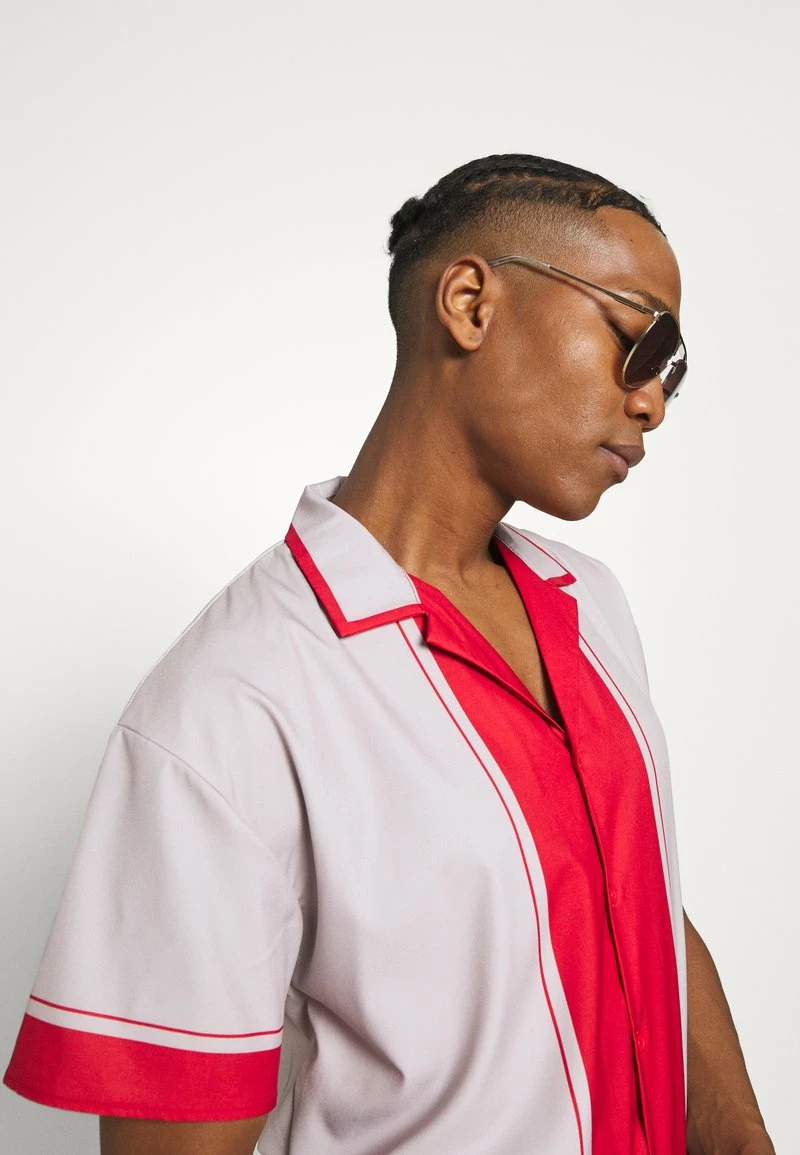 Mennace Hemd - Red, Herren 4 Mennace Hemd - Red, Herren – Bild 4