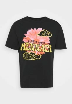 Mennace SUNDAZE FLOWER CLOUD - T-Shirt Print - Black, Herren -Mennace Speichern c09d8429d2e34fdd8e4b4f42b0889e1b