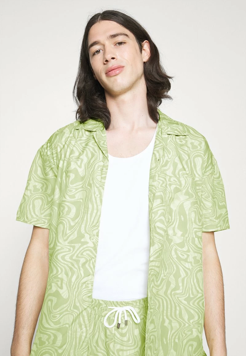 Mennace SWIRL REVERE - Hemd - Yellow, Herren 4 Mennace SWIRL REVERE - Hemd - Yellow, Herren – Bild 4