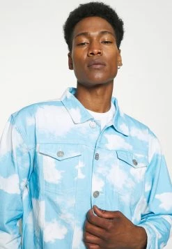 Mennace CLOUD DYE TRUCKER JACKET - Jeansjacke - Blue, Herren -Mennace Speichern c1bf51282abd441b9fdcceba99568c4c