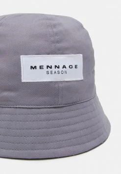 Mennace SUNDAZE SLOPED BUCKET HAT - Hut - Grey, Unisex -Mennace Speichern c30c60ccfb924253bad3a14811971b19
