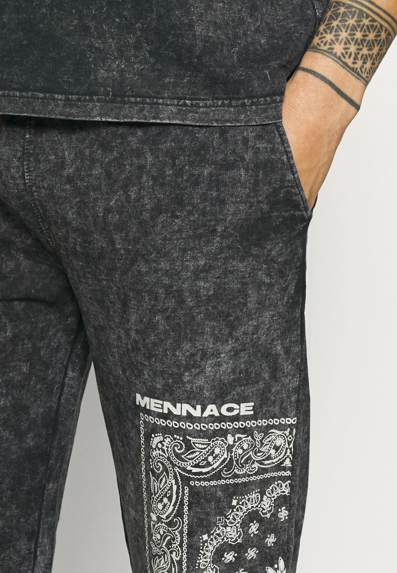 Mennace ROSEBOWL BANDANA REGULAR JOGGER - Jogginghose - Black, Herren 6 Mennace ROSEBOWL BANDANA REGULAR JOGGER - Jogginghose - Black, Herren – Bild 6