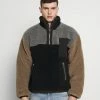 Mennace HENNESSEY OVERHEAD BORG JACKET - Winterjacke - Black, Herren