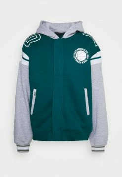 MENNACE TEAM HOODED BOMBER - Bomberjacke - Green, Unisex -Mennace Speichern cd5f1c085c144f189a109764048fa291