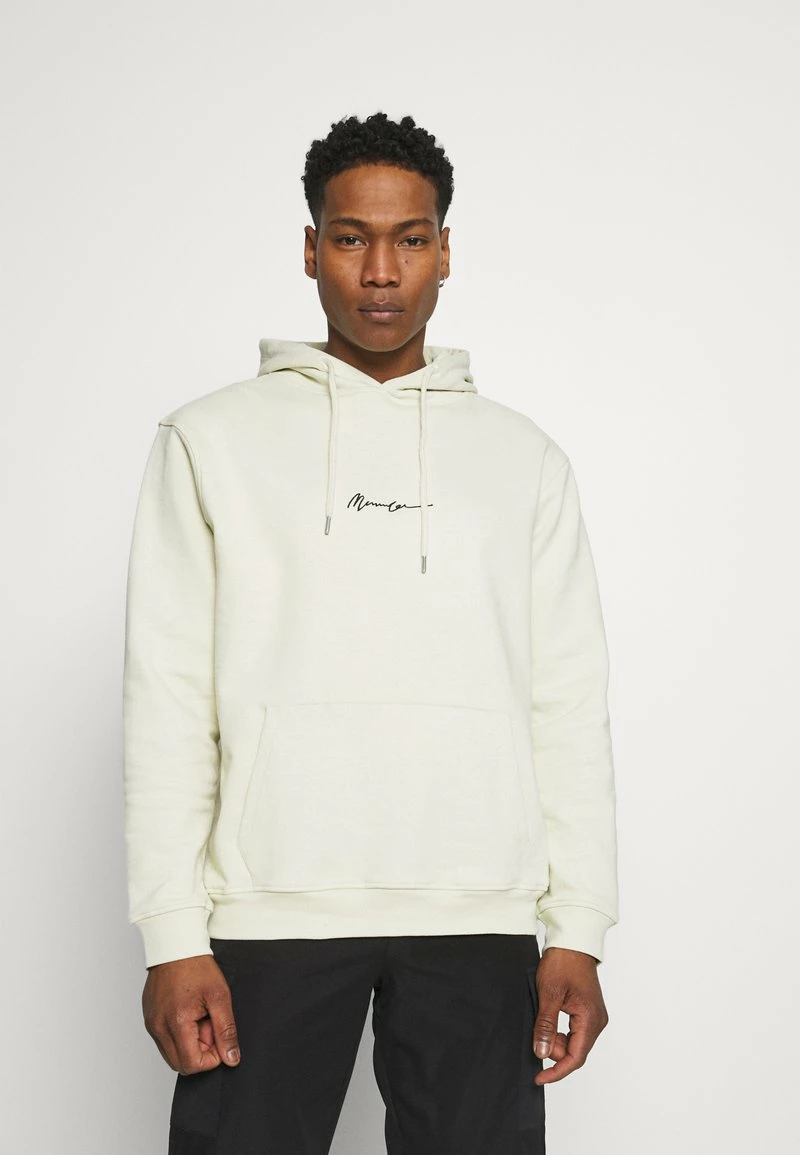 Mennace ESSENTIAL SIGNATURE HOODIE UNISEX - Kapuzenpullover - Pale Green 1 Mennace ESSENTIAL SIGNATURE HOODIE UNISEX - Kapuzenpullover - Pale Green