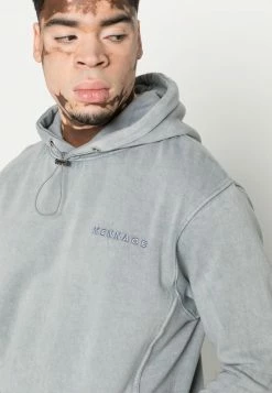 MENNACE UNISEX WASHED HOODIE - Kapuzenpullover - Grey -Mennace Speichern d2b8dee9480240d0a16aaf99d28c1ab8
