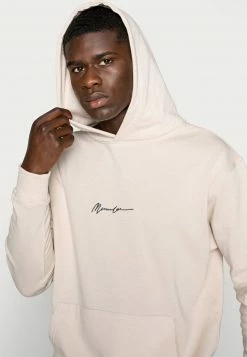 Mennace ESSENTIAL SIG HOODIE UNISEX - Kapuzenpullover - Beige -Mennace Speichern d325ff8b3aa740309b9a79ab6f03b79c