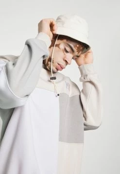 Mennace CUT AND SEW PATCHWORK - Sweatshirt - Stone, Herren -Mennace Speichern d7ff6194a41e4850905086ce093c26fa