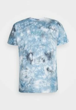 Mennace BREEZE TIE DYE REGULAR UNISEX - T-Shirt Print - Light Blue