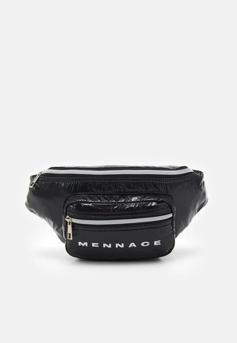 Mennace PATENT BUMBAG - Gürteltasche - Black, Unisex 1 Mennace PATENT BUMBAG - Gürteltasche - Black, Unisex