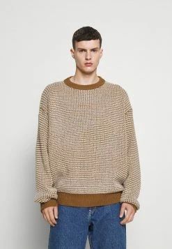 Mennace EVIAN - Strickpullover - Light Brown, Herren
