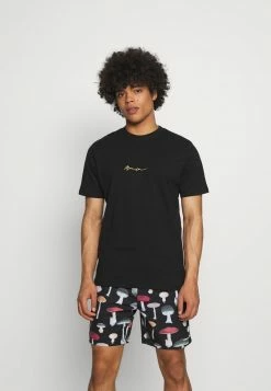 Mennace ESSENTIAL REGULAR BASIC TEE UNISEX - T-Shirt Basic - Black