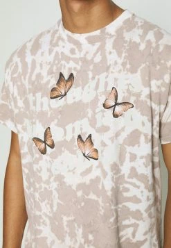 Mennace TIE DYE ROSEBOWL REALITY REGULAR - T-Shirt Print - Tan, Herren -Mennace Speichern e3a0ffe283bc416f9f01a57a18fb7f9a