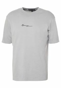 Mennace ESSENTIAL REGULAR RELAXED SIG TEE UNISEX - T-Shirt Basic - Slate Grey -Mennace Speichern e4752fecb8fd427d8cf5cfbe88aeb597