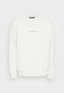 MENNACE ESSENTIAL REGULAR UNISEX - Sweatshirt - Grey -Mennace Speichern e480bd2205c64cc9b7f4eb977eb6072d