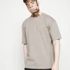 Mennace RECLAIM POCKET TEE UNISEX - T-Shirt Basic - Grey