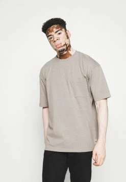 Mennace RECLAIM POCKET TEE UNISEX - T-Shirt Basic - Grey
