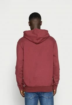 Mennace ESSENTIAL SIG HOODIE UNISEX - Kapuzenpullover - Burgundy -Mennace Speichern e97defafb2c24d6ca07e3d6a9d34319f