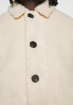 Mennace HENNESSEY BORG JACKET - Winterjacke - Off White, Herren -Mennace Speichern e9ee63d27a4b4e0db1d18705a3cc641c